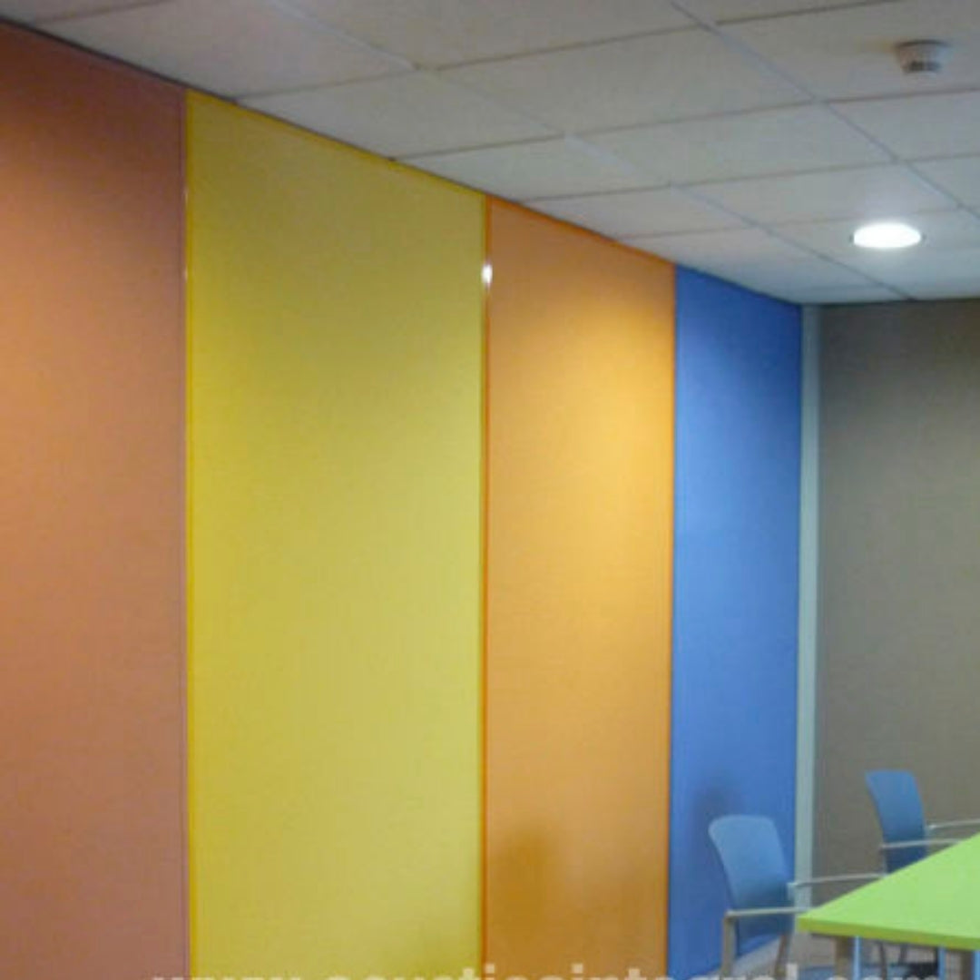 AMECO Acusticus - Panel acústico de pared acústica, 4 unidades (29 x 29 cm)  con 4 placas de aislamiento acústico, aislamiento acústico, paneles