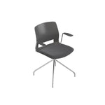 SILLA BASE FIJA TOPES CON BRAZOS | EASY - ARQMAT