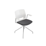 SILLA BASE FIJA TOPES CON BRAZOS | EASY - ARQMAT