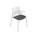 SILLA BASE FIJA CON BRAZOS | EASY - ARQMAT