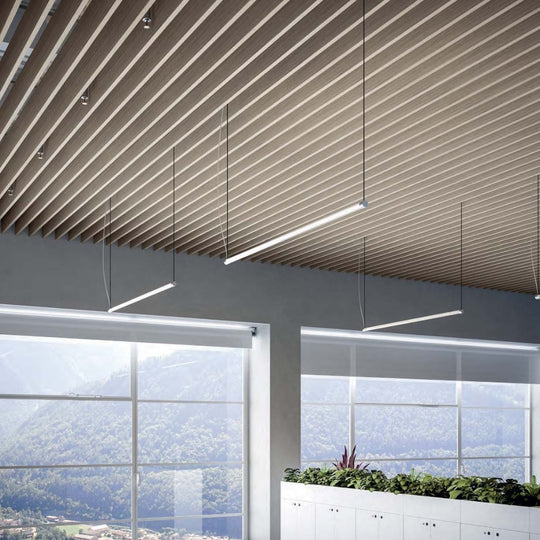 CIELO RASO DE MADERA ACUSTICA MYFLAG - ARQMAT