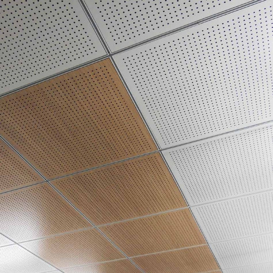 CIELO RASO DE MADERA ACUSTICA 4FOR - ARQMAT
